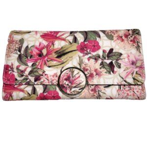 Walmart Brand Pink Floral 7.5 x 3.75 inch Check Book Wallet